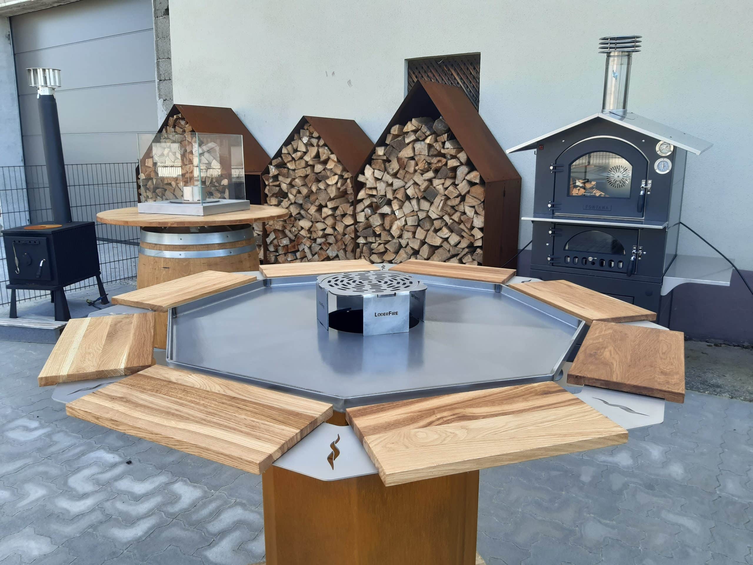 LoderFire® cook&grill firetable COMPLETE SET