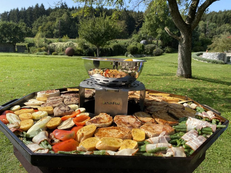 LoderFire® cook&grill firetable 3er SIDEBOARD - 100 cm