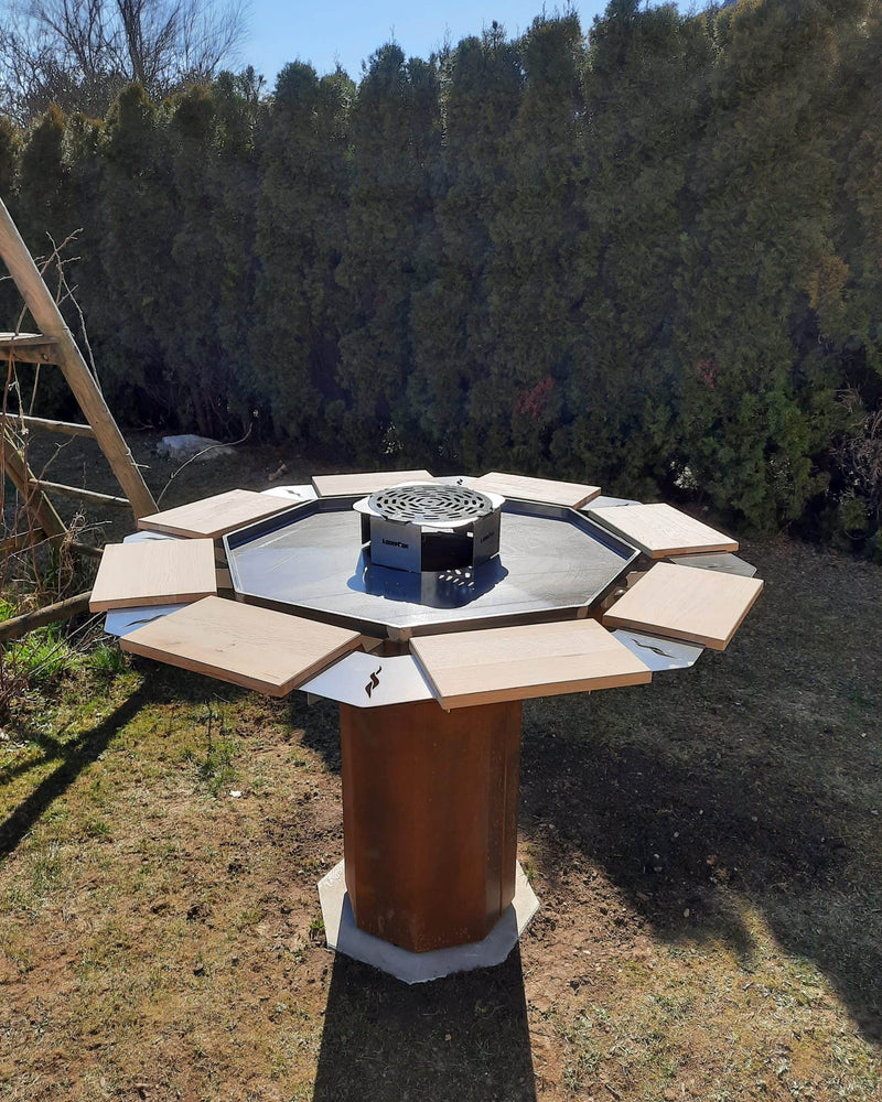 LoderFire® cook&amp;grill firetable KOMPLETTSET