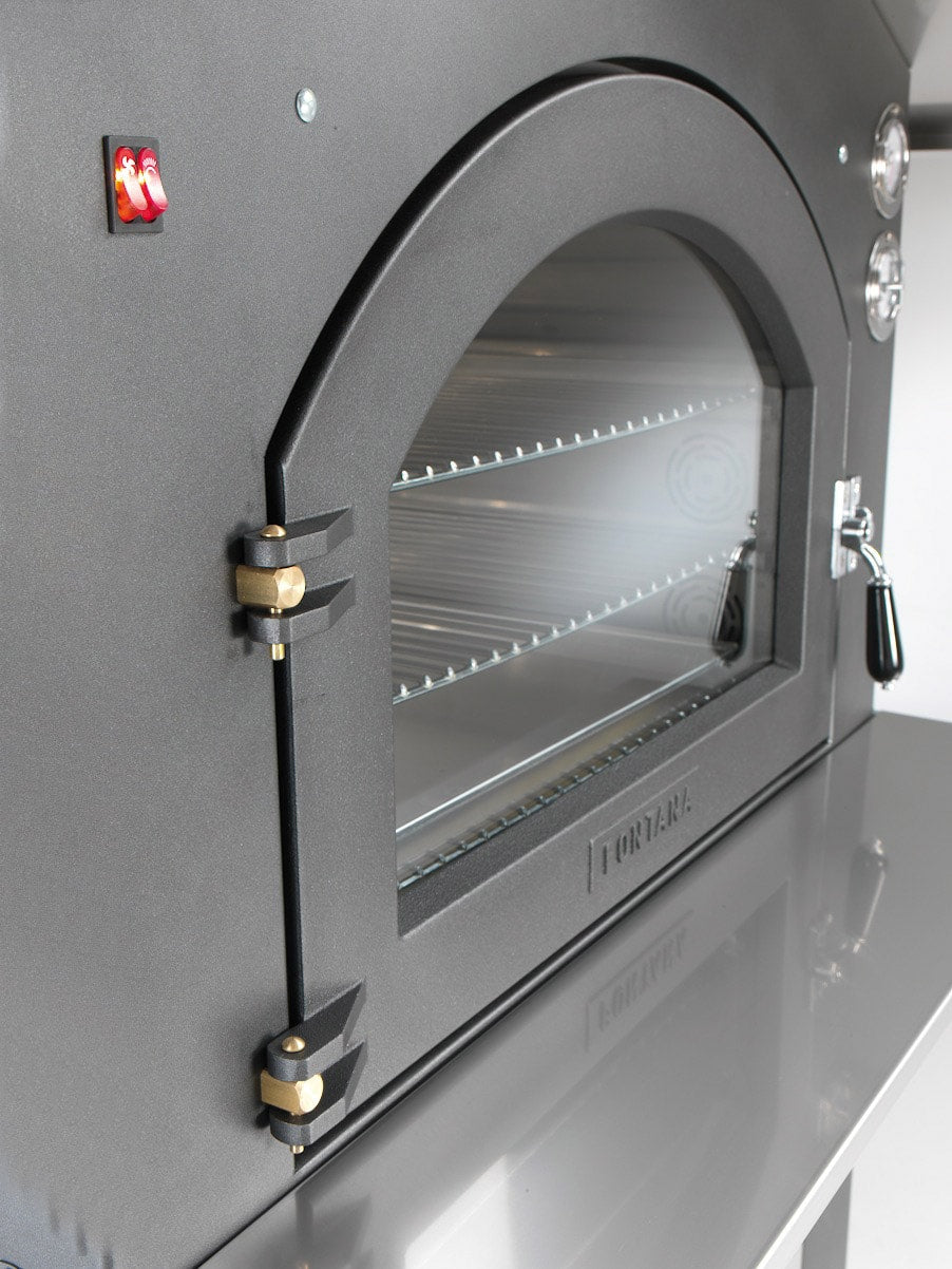 Fontana Forni GUSTO COMBI mit Rollwagen &amp; Grillstelle