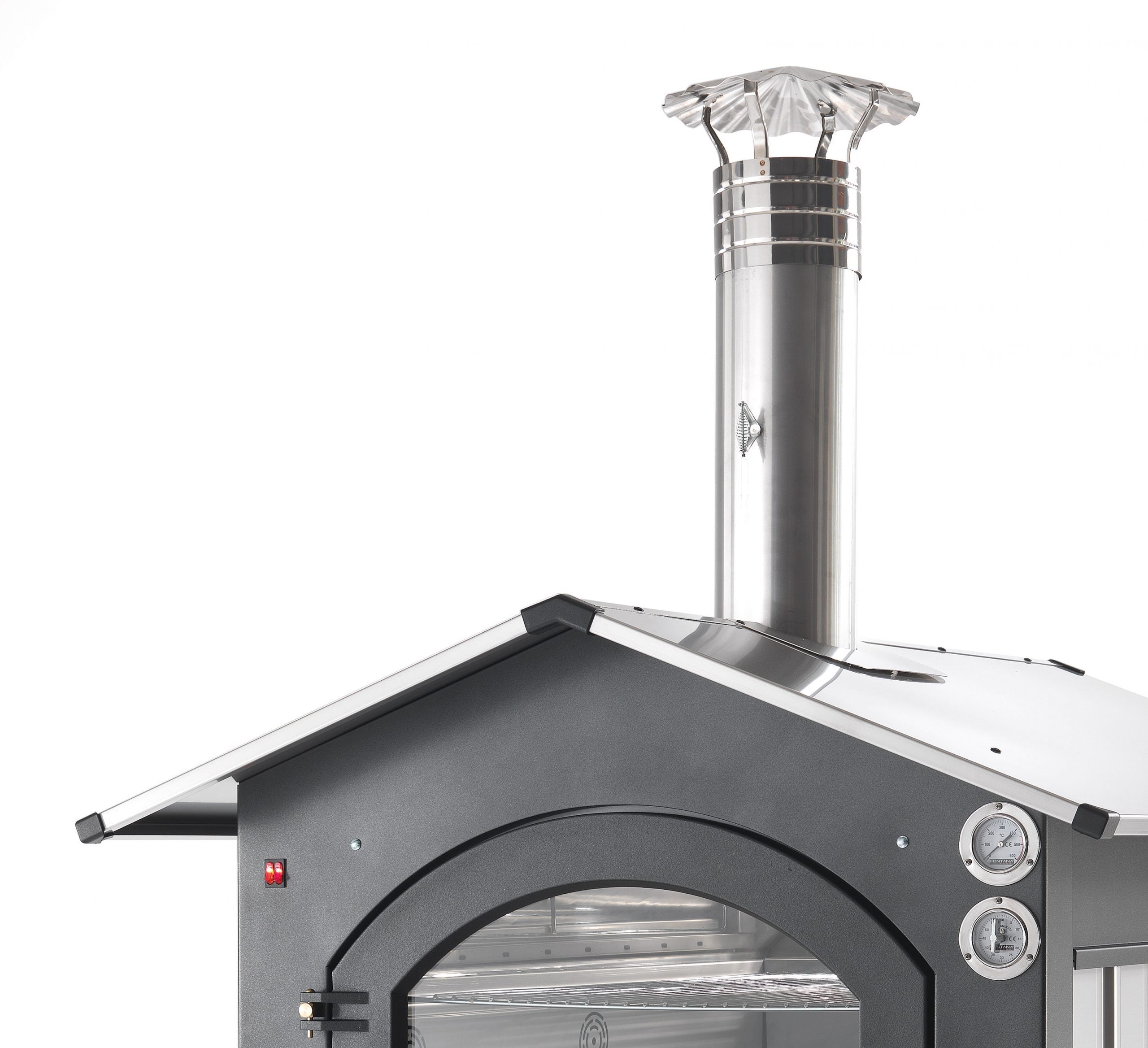 Fontana Forni GUSTO COMBI mit Rollwagen &amp; Grillstelle