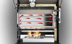 ROSSO COMBI mit Rollwagen und Grillstelle Fontana Forni