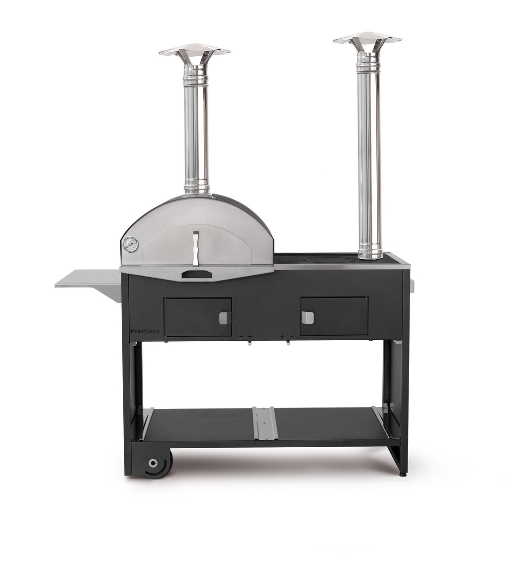 PIZZA & CUCINA Gartenküche mobil Fontana Forni