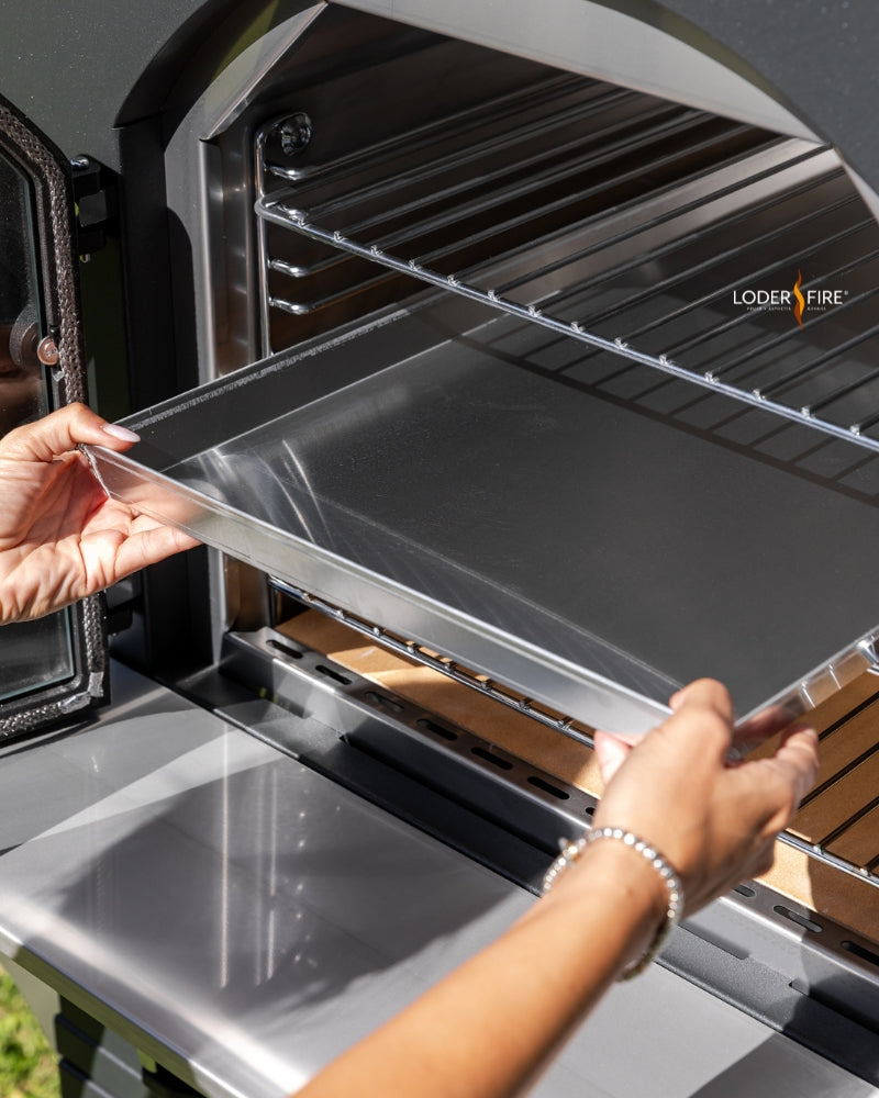 Fontana Forni Gusto 57x45 Premium - Mobiler Holzbackofen und Brotbackofen