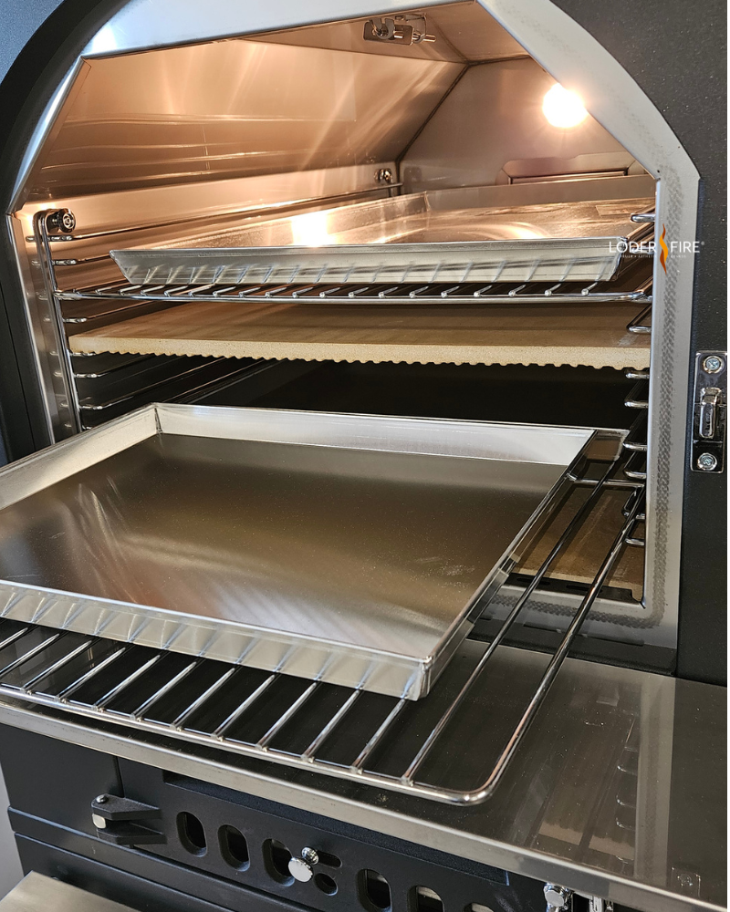 Fontana Forni Gusto 57x45 Premium - Mobiler Holzbackofen und Brotbackofen
