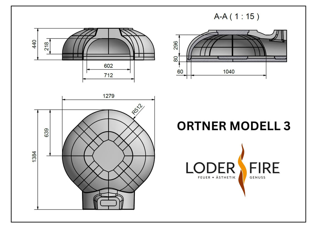 Kuppelofen Bausatz Ortner HBO 3