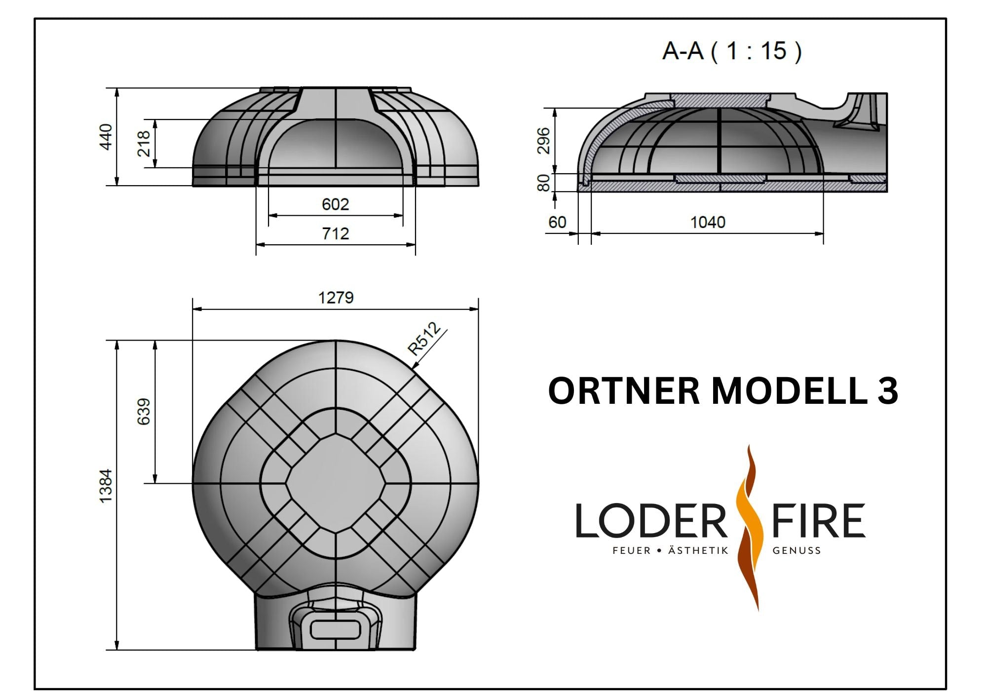 Kuppelofen Bausatz Ortner HBO 3