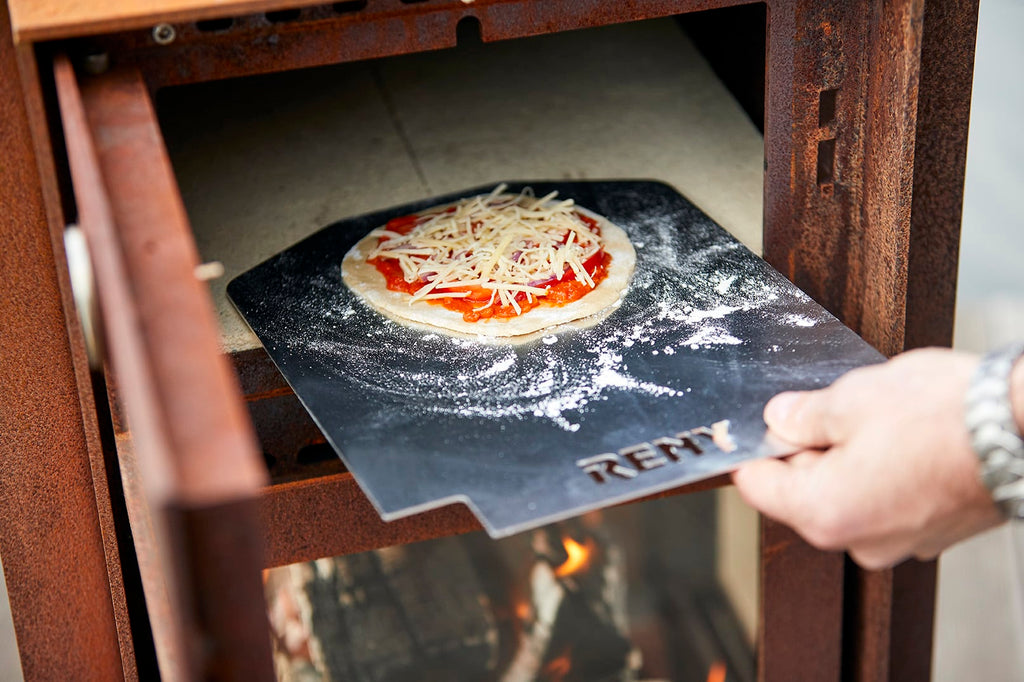CoHo PiKo Gartenkamin Pizza Kochen