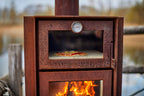 CoHo PiKo Gartenkamin Pizza Kochen