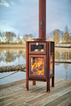 CoHo PiKo Gartenkamin Feuer See