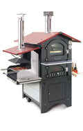 ROSSO COMBI mit Rollwagen und Grillstelle Fontana Forni
