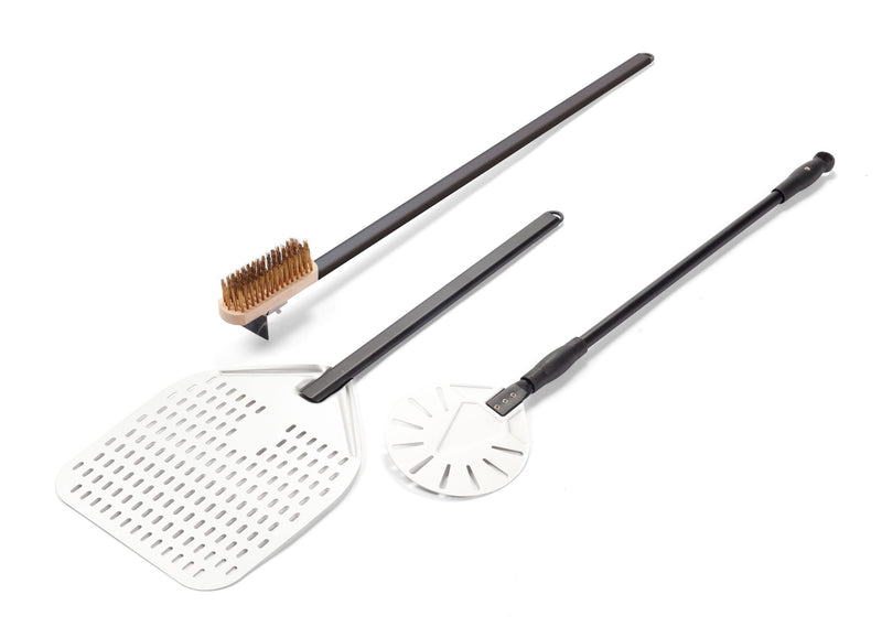 Pizza Schieber Set mit Bürste