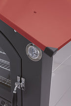 ROSSO Fontana Forni mit Rollwagen und Holzfach