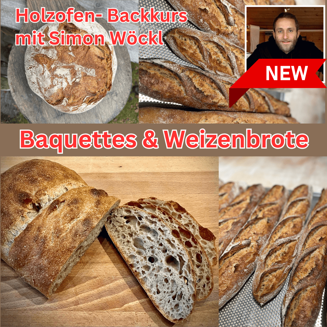 07.02.2026 Backworkshop Baguettes und Weizenbrote (Sauerteig)
